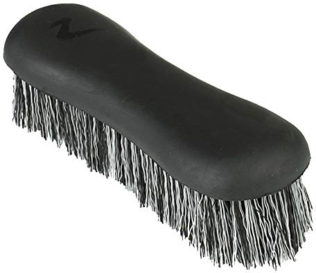 Horze Soft Grip Dandy Brush - Short Bristle - Black - One Size