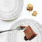 DRULINE onlyclic@ 3 Misure Piatto Vetro Piatto da Portata Piatto da Dessert Piatto Torta Vetro Piastra - da 6 Pz. Sparset Piccolo