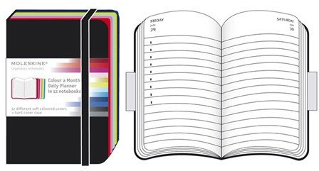 Moleskine Tageskalender A6 Volant, 2012