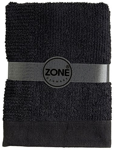 Zone Badehandtuch Confetti 140x70cm schwarz