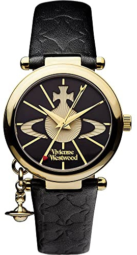 Vivienne Westwood Women's Watch with Analogue Display and Leather Strap