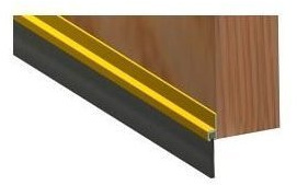 Stormguard Seal N Save Bottom Of Door Brush Seal - 838mm (Gold)