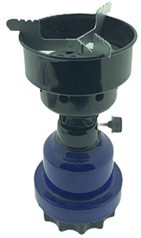 Campingman Hornillo de gas multifunción, hornillo de camping Shisha quemador de gas (azul)