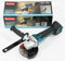 Makita DGA 504 Z 18 V Li-Ion Akku 125 mm Winkelschleifer Solo - nur das Gerät, ohne Akku, Lader, Koffer, Blau,schwarz,silber