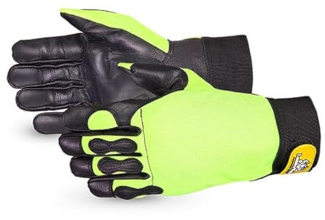 Endura Hi-Viz Cut-Resistant Chainsaw Gloves- 385CS/M