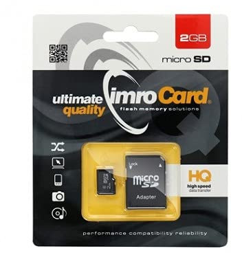 IMROCARD - Carte mémoire Micro SDHC - 2GB