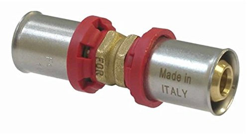 RACCORDO A PRESSARE PER TUBO MULTISTRATO 26X26 DRITTO