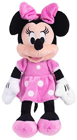Minnie 10776 Disney Pink 11 Beans Plush, Multi, 6