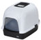 Europet Bernina 441-174265 ECO Katzentoilettenhaus, 43 x 56 x 40 cm, Charcoal