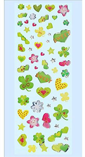 Creapop Glossy-Stickers Glück