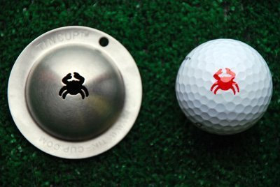 New Tin Cup Golf Ball Custom Marker Alignment Tool