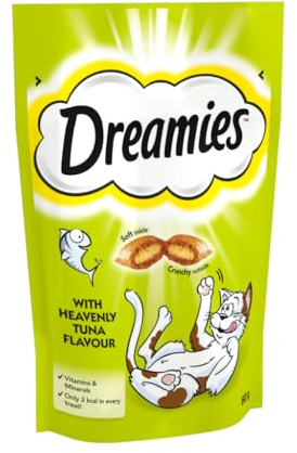 Dreamies Cat Treats Tuna Flavour, 60g