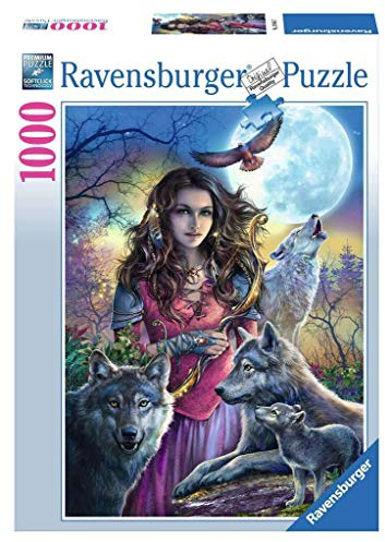 Ravensburger 196647 Puzzle 19664 - Patronin der Wölfe - 1000 Teile