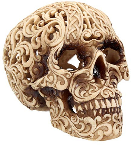 Nemesis Now Dekofigur, keltische Dekadenz, Kunstharz, 16,5 cm, elfenbeinfarben
