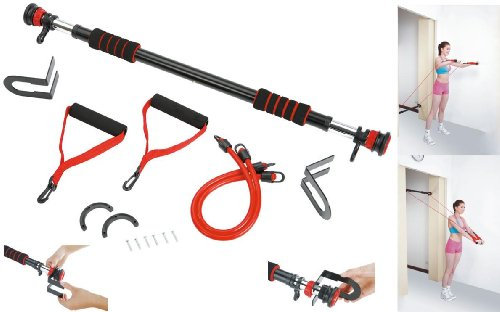 Türreck inSportline mit Trainingsbändern Türstange