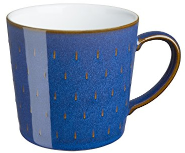 Denby CMG-112IB Imperial Blue Cascade Mug, Stoneware