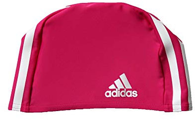 adidas Kinder Infinitex Badekappe, Bold Pink/White, One Size