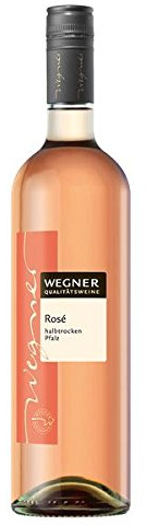 Wegner Rosé feinherb QBA, 6er Pack (6 x 750 ml)