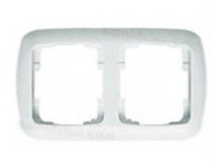 Niessen arco - Marco 2 elemento horizontal serie arco blanco alpino