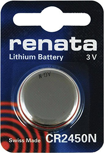 Renata CR2450 Lithium Coin Cell Battery 3V