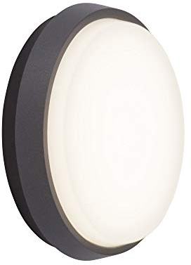 Letan LED Außenwandleuchte 18cm anthrazit/weiß