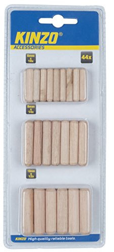 KINZO 54412 - Juego de brocas