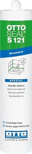 OTTOSEAL S 121 Geruchsarmes Sanitär-Silikon 310 ml Kartusche C67 anthrazit