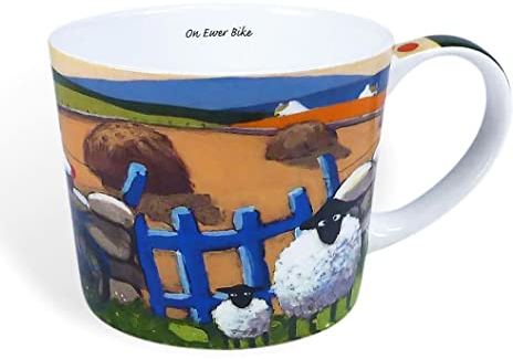 Thomas Joseph Single Mug, On Ewe're Bike