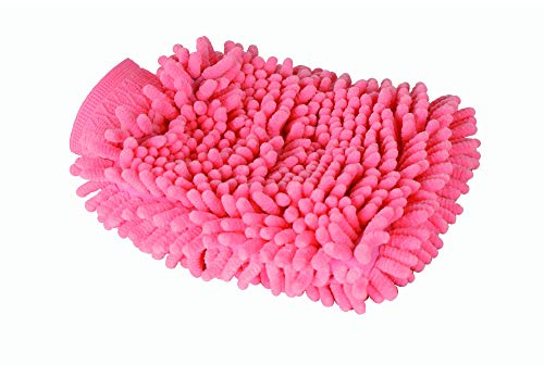Roma Microfibre Wash Mitt, Pink