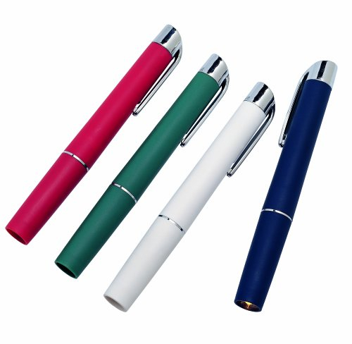 Timesco D85.005 Pen Torch Reusable with Batteries, Blue