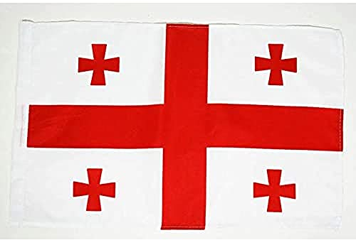 AZ FLAG - Flagge Georgien - 45x30 cm - Georgische Fahne 30 x 45 Cm - Flaggen