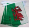 AZ FLAG - Fahnenkette Wales 6 Meter Mit 20 Flaggen - 21x14 cm - Walisische Girlande Flaggenkette 14 x 21 Cm