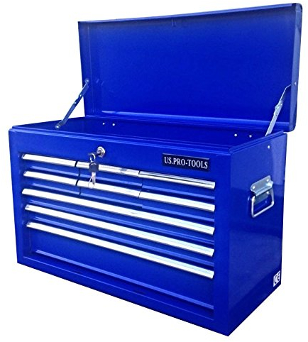 US PRO TOOLS ASEQUIBLE CAJA HERRAMIENTAS MUEBLE CAJONERA 9 CAJONES CON RODAMIENTOS
