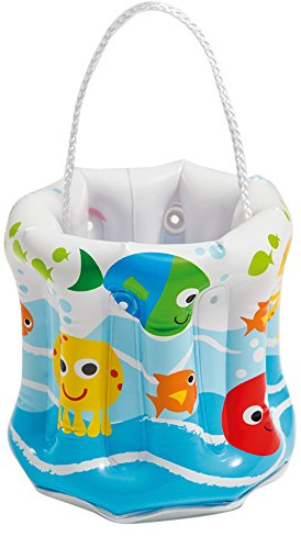 Intex 58681NP - Cubo Hinchable Playa & Piscina 19 x 19 cm