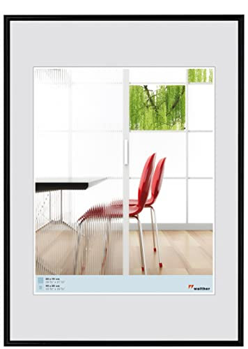 Walther Design Walther Cadre Photo Design Noir 60 x 80 cm Cadre Plastique Galeria KB080H