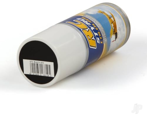 Styro Lack Spray-Dose - Farbe Schwarz -- 610 --