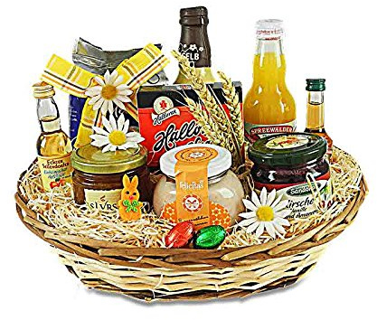 Präsentkorb 'süßes Osterkörbchen'