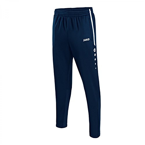 JAKO Kinder Trainingshose Active I Sporthose lang mit Elastischem Bund & Seitentaschen I Trainingshose lang