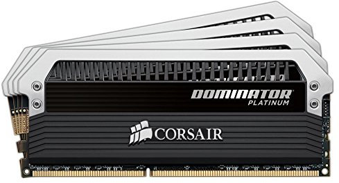 Corsair Simm Memoria RAM, DDR3, PC1600, 16GB, CL7 Dom k, Nero