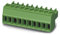 Morsettiere a incastro, 10 Pos 3,5 mm, pitch plug 28-16 AWG vite x 1 pezzo