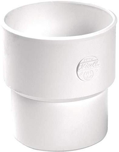 manchette pvc de réparation pour sanitaire - mâle - diamètre 100 mm - nicoll