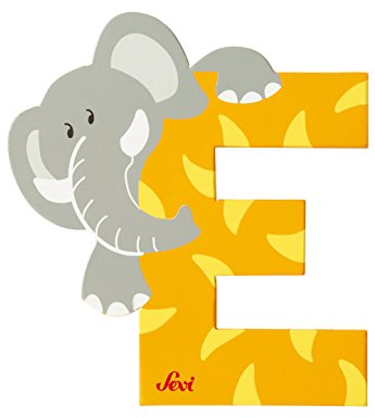 Trudi 81605 - Buchstabe Elefant E farbig sortiert