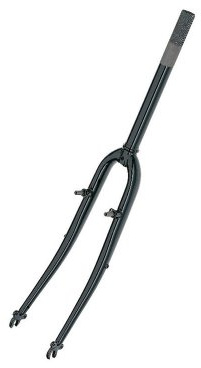 Point Trekking-gabel- Größe 1 1/8 - Schaft 230 Mm - Gewinde 70 Mm, schwarz, 29005400
