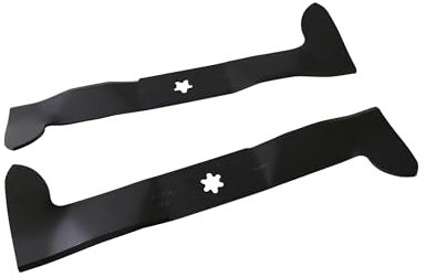 SECURA Jeu de lames (éjection) compatible avec Craftsman 917.259442 Tracteur de pelouse