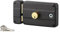 Serrurerie de Picardie 00800126 Serrure en applique horizontale emboutie DC à fouillot 140 x 90 mm gauche 3 clés