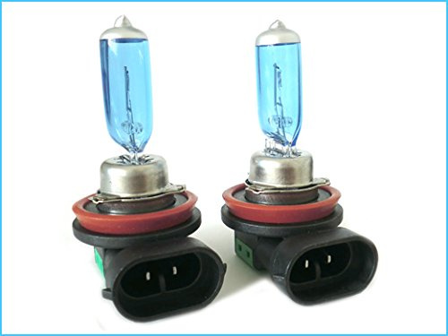 CARALL 2 Pezzi Lampade Alogene 12V Bianche ad Effetto Xenon (H16 12V 19W PGJ19-3 64219)