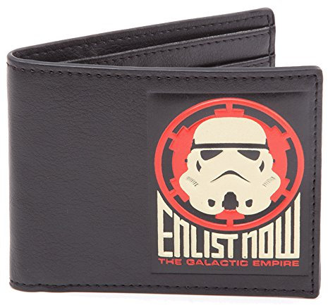 Star Wars The Galactic Empire Porte-Monnaie 12 cm Noir, Noir, 12 cm, Pochette à Monnaie