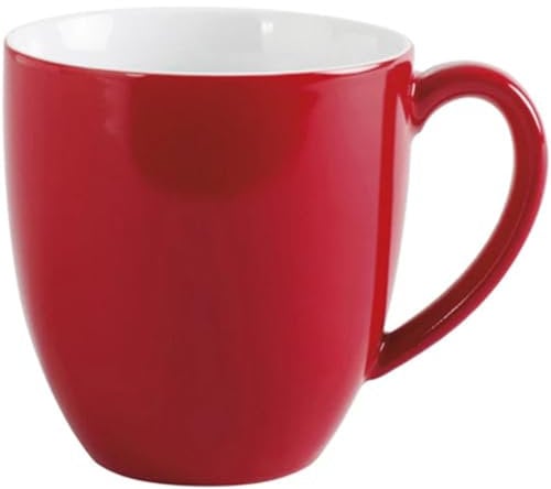 KAHLA 575334A69462C Pronto Colore Kaffeebecher 0,53 l XL cherry red|rote große Kaffeetasse aus Porzellan