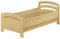 Erst-Holz® Seniorenbett extra hoch Einzelbett 90x200 Kiefer Massivholz Holzbett (ohne Zubehör) 60.43-09 oR