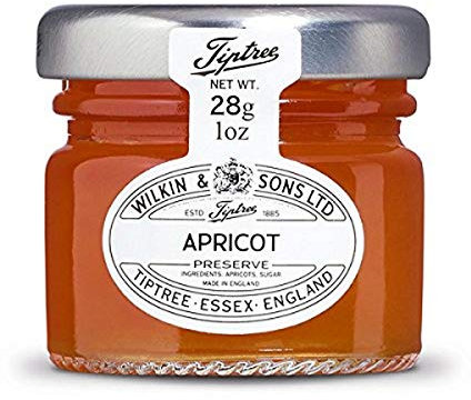 Tiptree Mini pot de confiture d'abricot 28 g (lot de 72)